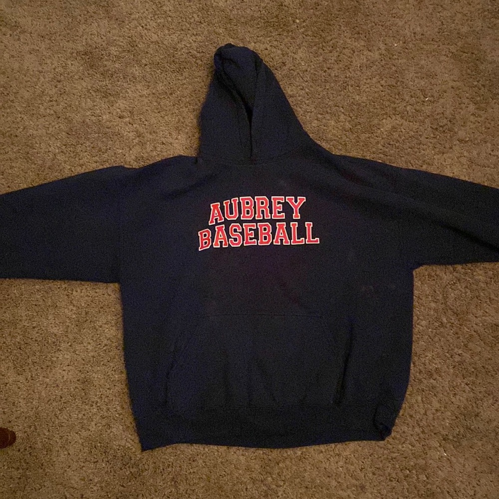 Aubrey chaps baseball sweater